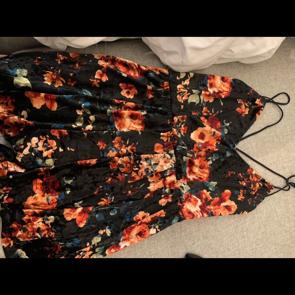 Velvet romper